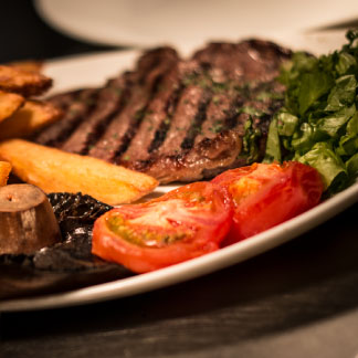 STEAK AND CHIPS