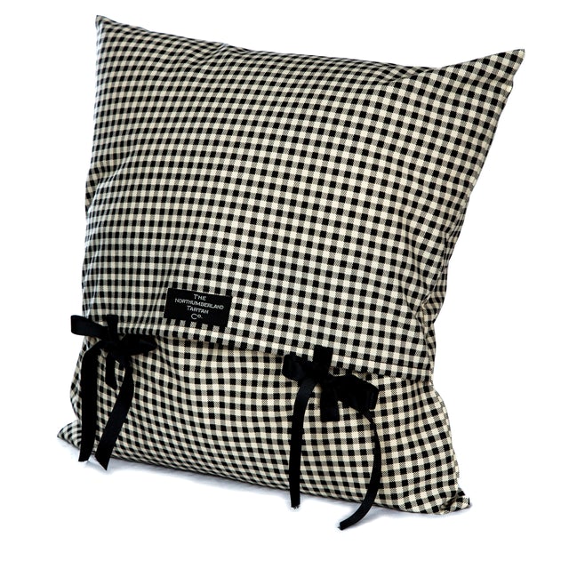 TARTAN DESIGN CUSHION COVER